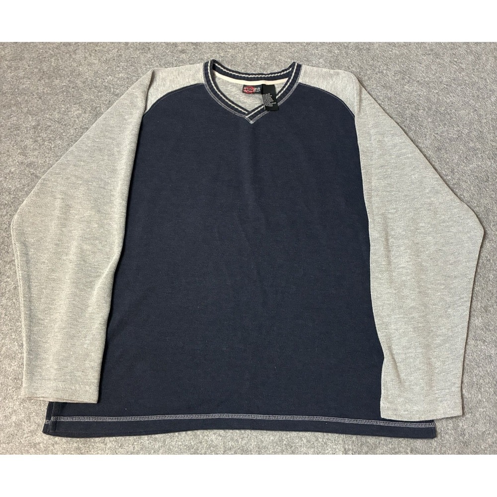 Vintage Y2K Mens XL Plugg Skater Long Sleeve Essential Sweater Shirt Pullover